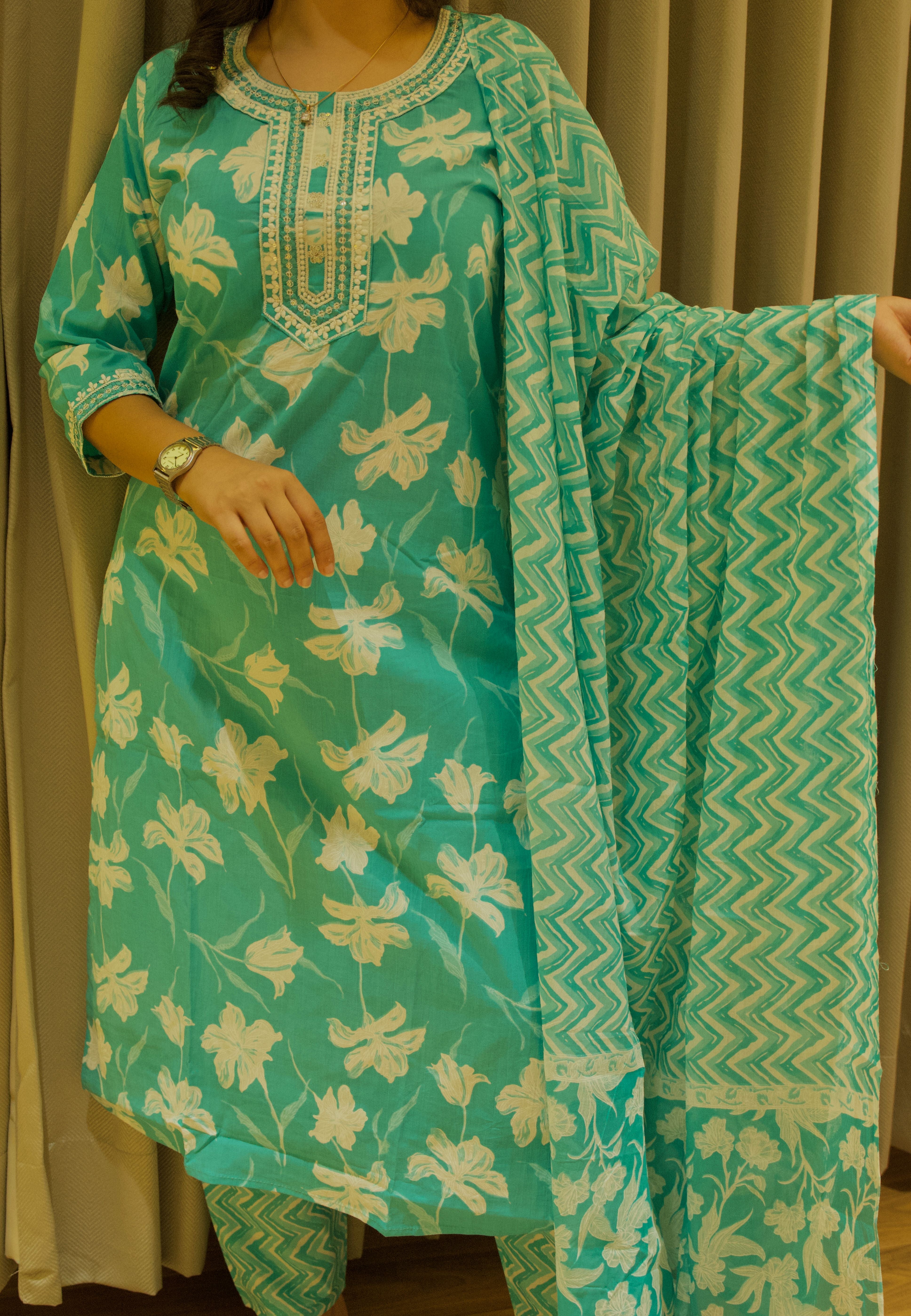 Gulbahar Kurti With Dupatta Set - 17516081356A99