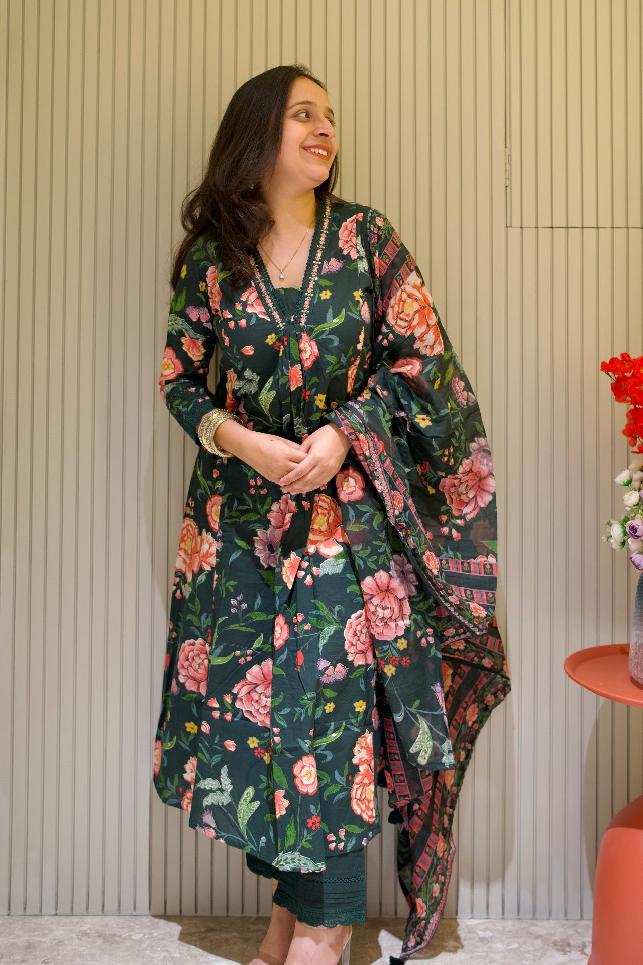 Emerald floral set - 1751609024SCZM