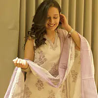Lavender whisper Dupatta Set - 1751608576DR9B - Master