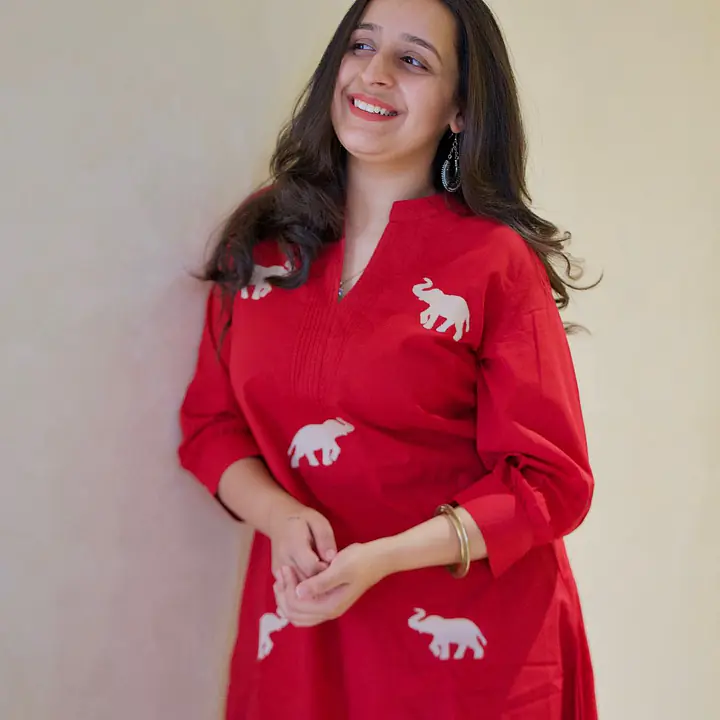 Lalbagh Elephant Kurti Set - 1751608529J018 - Master