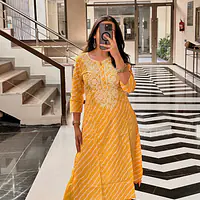Leheriya Kurta Set - 1751608633MNCE - Master
