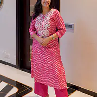 Leheriya Kurta Set - 1751608633MNCE - Master