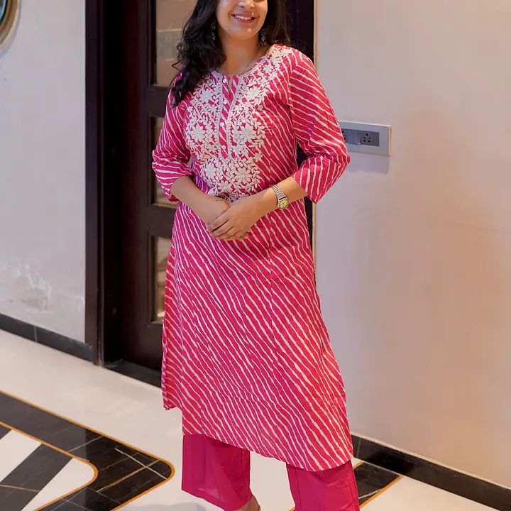 Leheriya Kurta Set - 1751608633MNCE - Master