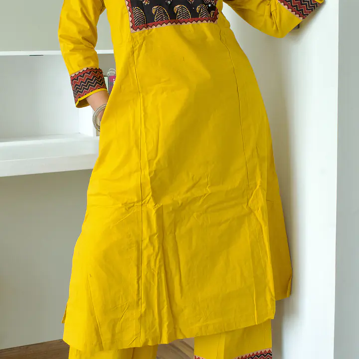 Aafreen Block Print Kurti Set - 1751607733MMI0 - Master