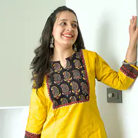 Aafreen Block Print Kurti Set - 1751607733MMI0 - Master