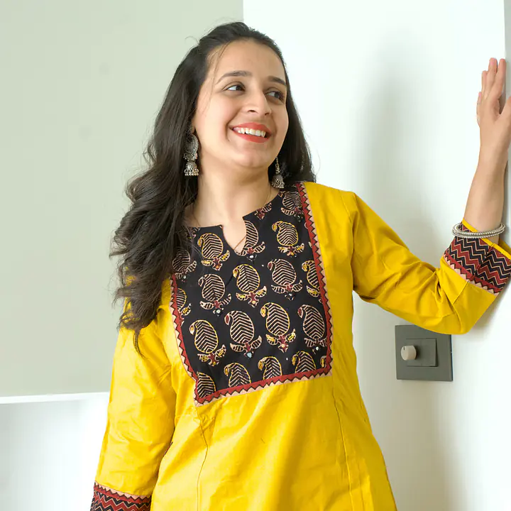 Aafreen Block Print Kurti Set - 1751607733MMI0 - Master