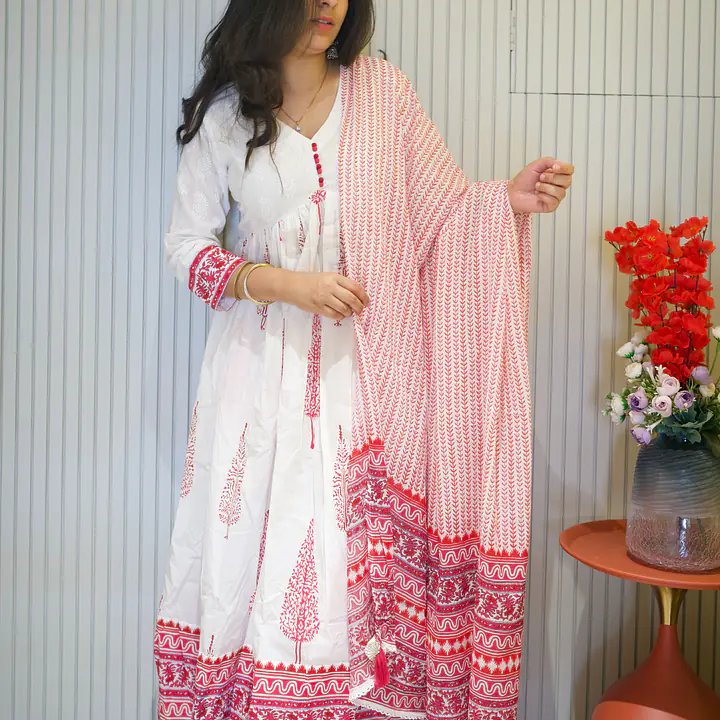 Ishq Wala Blush dupatta set - 1751609421445B - Master